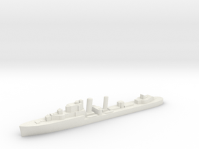 HMS Impulsive destroyer 1:2400 WW2 in White Natural Versatile Plastic