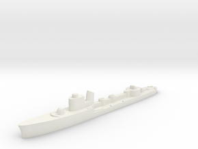 Italian Vega torpedo boat 1:2400 WW2 in White Natural Versatile Plastic