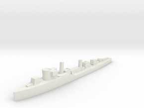 Soviet Metel’ guard ship 1:2400 WW2 in White Natural Versatile Plastic