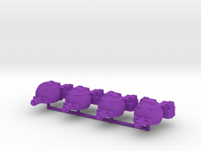 Starriors Battle Accessories in Purple Processed Versatile Plastic: Large