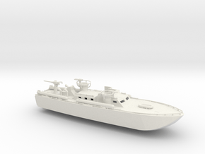 1/144 Scale Elco 80 ft PT Boat in White Natural Versatile Plastic