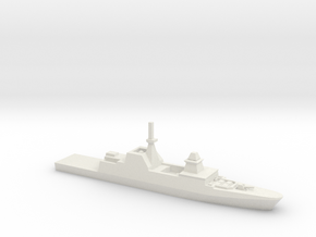 Formidable-class frigate, 1/1250 in White Natural Versatile Plastic