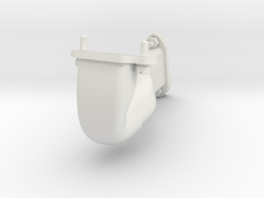 LeRhone 80 HP Intake assembly 1:5 scale in White Natural Versatile Plastic