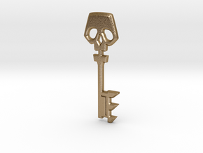Borderlands Cosplay Golden Key in Polished Gold Steel: Extra Small