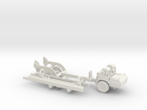 1/144 Scale MGM-5 Corporal Missile and Transporter in White Natural Versatile Plastic