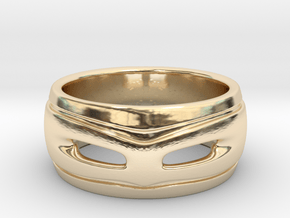 Persona in 14k Gold Plated Brass: 6 / 51.5