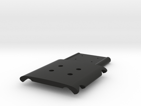 Cross Rc Demon Skid Plate V1 in Black Natural Versatile Plastic