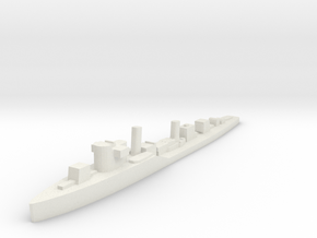 Soviet Buran guard ship 1:1800 WW2 in White Natural Versatile Plastic