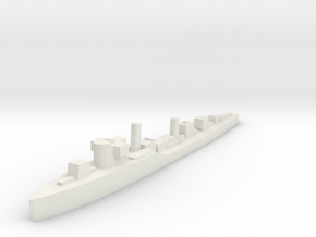 Soviet Buran guard ship 1:2400 WW2 in White Natural Versatile Plastic