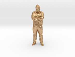 Walt 3D in Natural Bronze