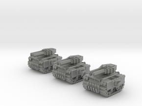 6mm - Spike All Terrain Tracked Tank in Gray PA12