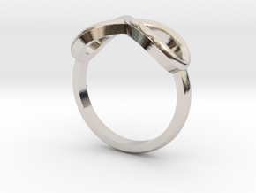 Simple infinity ring  in Platinum