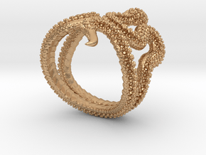 snake ring size 10 in Natural Bronze