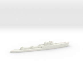 Italian Aliseo torpedo boat 1:3000 WW2 in White Natural Versatile Plastic