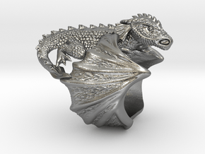 Ring dragon in Natural Silver: 9 / 59