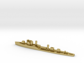 Soviet Sneg guard ship 1:1800 WW2 in Natural Brass