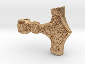 Thor's Hammer in Natural Bronze