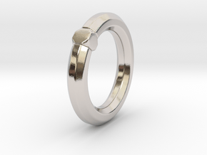  Octavius Ochuko - Ring in Rhodium Plated Brass: 6 / 51.5