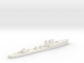 Italian Aretusa torpedo boat 1:3000 WW2 in White Natural Versatile Plastic