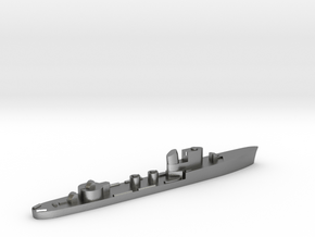Italian Aretusa torpedo boat 1:3000 WW2 in Natural Silver