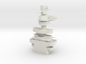1/128 DKM Admiral Scheer Tower in White Natural Versatile Plastic