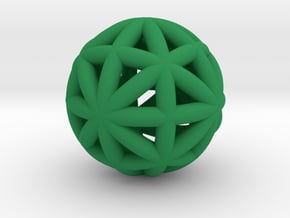 torus_frame_normal in Green Processed Versatile Plastic: Small