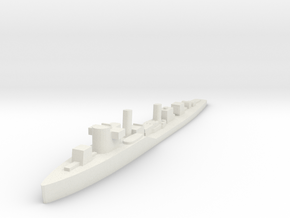 Soviet Tucha guard ship 1:1800 WW2 in White Natural Versatile Plastic