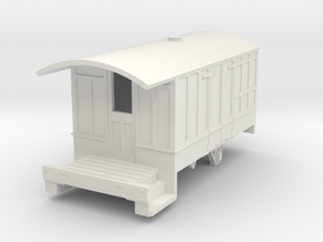 0-76-cavan-leitrim-4w-passenger-brakevan-body in White Natural Versatile Plastic