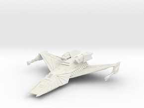 Klingon Interceptor Class  AttackWing II Refit in White Natural Versatile Plastic