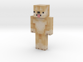 Chiba | Minecraft toy in Natural Full Color Sandstone