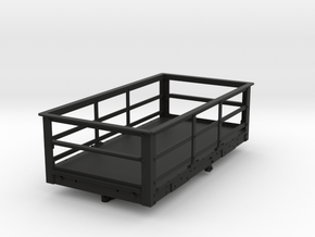 FRB14 FR  Ton Slate Wagon, Braked SM32 in Black Premium Versatile Plastic