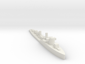 Soviet Purga guard ship 1:1800 WW2 in White Natural Versatile Plastic