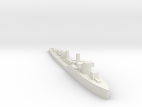 Soviet Purga guard ship 1:2400 WW2 in White Natural Versatile Plastic