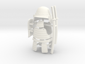 SAMURAI FULL ARMOR 2  in White Processed Versatile Plastic