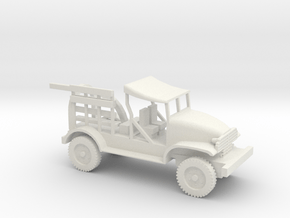 1/72 Scale Chevy M6 Bomb Servicing Truck 2 in White Natural Versatile Plastic