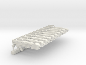 Plasmagun Inspirator Pattern Set10pt in White Natural Versatile Plastic