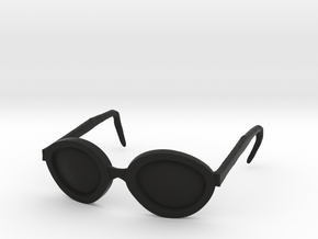 Marla Glasses in Black Natural Versatile Plastic: Small