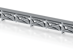 barriere fer type pont metalique SNCB HO in Tan Fine Detail Plastic