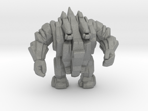 Stone Golem 45mm DnD miniature for games and rpg in Gray PA12
