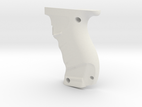 Parma-MB Slot Grip/Handle Impugnatura (Left Shell) in White Natural Versatile Plastic