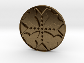Assassins Creed - Connor Kenway Button 20cm - V1 in Natural Bronze