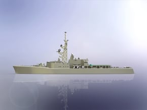 HMCS DDH 265 Annapolis DELEX Refit 1/700 in Tan Fine Detail Plastic