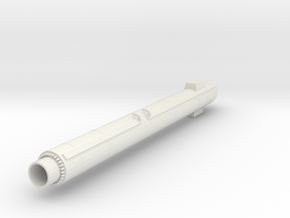 1/144 Scale Russian SS-25 Missile in White Natural Versatile Plastic