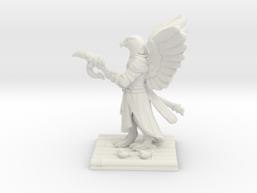 Aarakocra Monk Miniature in White Premium Versatile Plastic