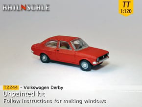 Volkswagen Derby 1 (TT 1:120) in Tan Fine Detail Plastic