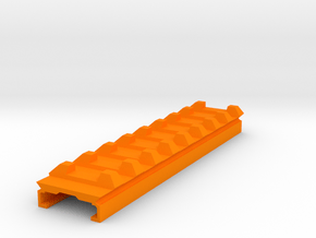 Stryfe Top Rail to Hybrid Picatinny Weaver Riser in Orange Processed Versatile Plastic