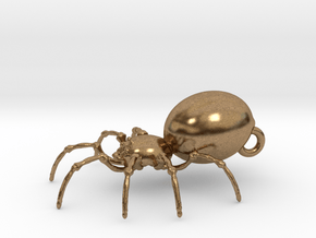 Spider in Natural Brass