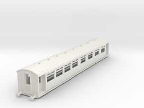 0-100-lnwr-M11-pp-comp-saloon-coach in White Natural Versatile Plastic