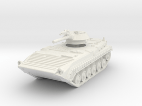 BMP 1 with rocket 1/100 in White Natural Versatile Plastic