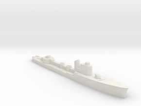 Italian Libra torpedo boat 1:2400 WW2 in White Natural Versatile Plastic